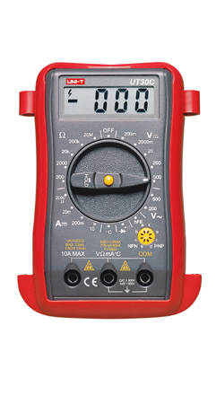 掌上型数字万用表UT30C
